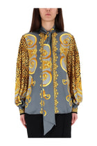 Versace Women's Silk Shirt Grey, view 4