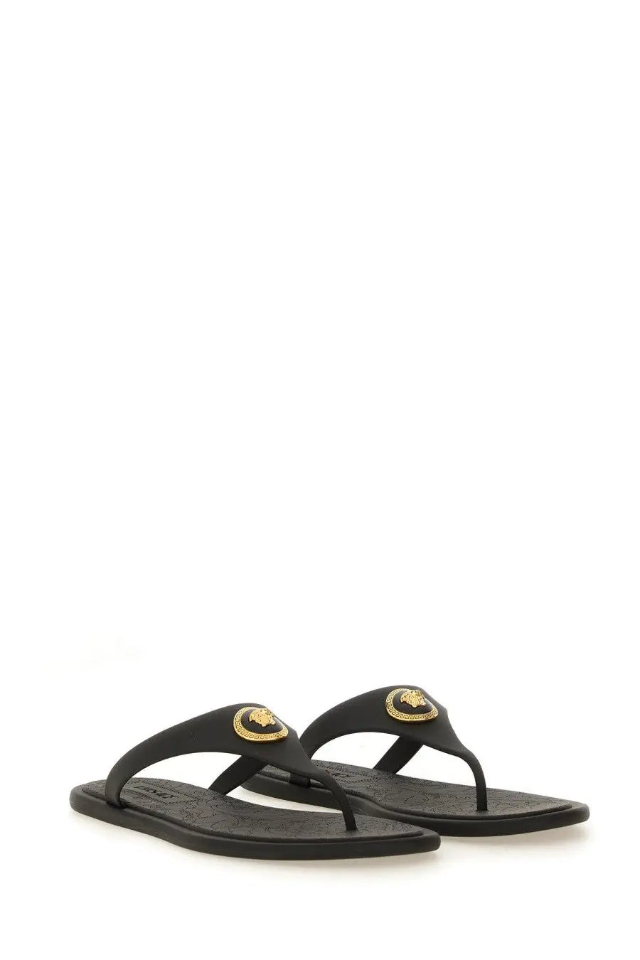 Versace Women's Thong Sandal Alia Black, view 2