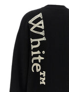 Off-White Vertical Bookish Sweater White, view 4