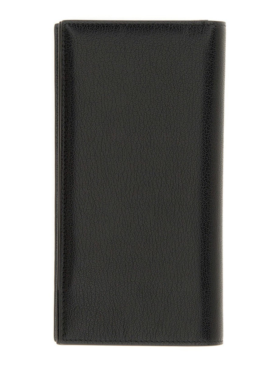Tom Ford Women's Vertical Leather Wallet Black