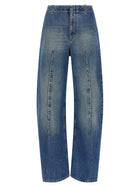 MM6 Maison Margiela Vertical Pinch Jeans Blue