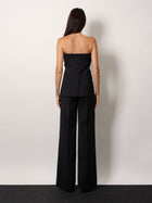 Max Mara Women's Veruska Virgin Wool Top Black, view 3
