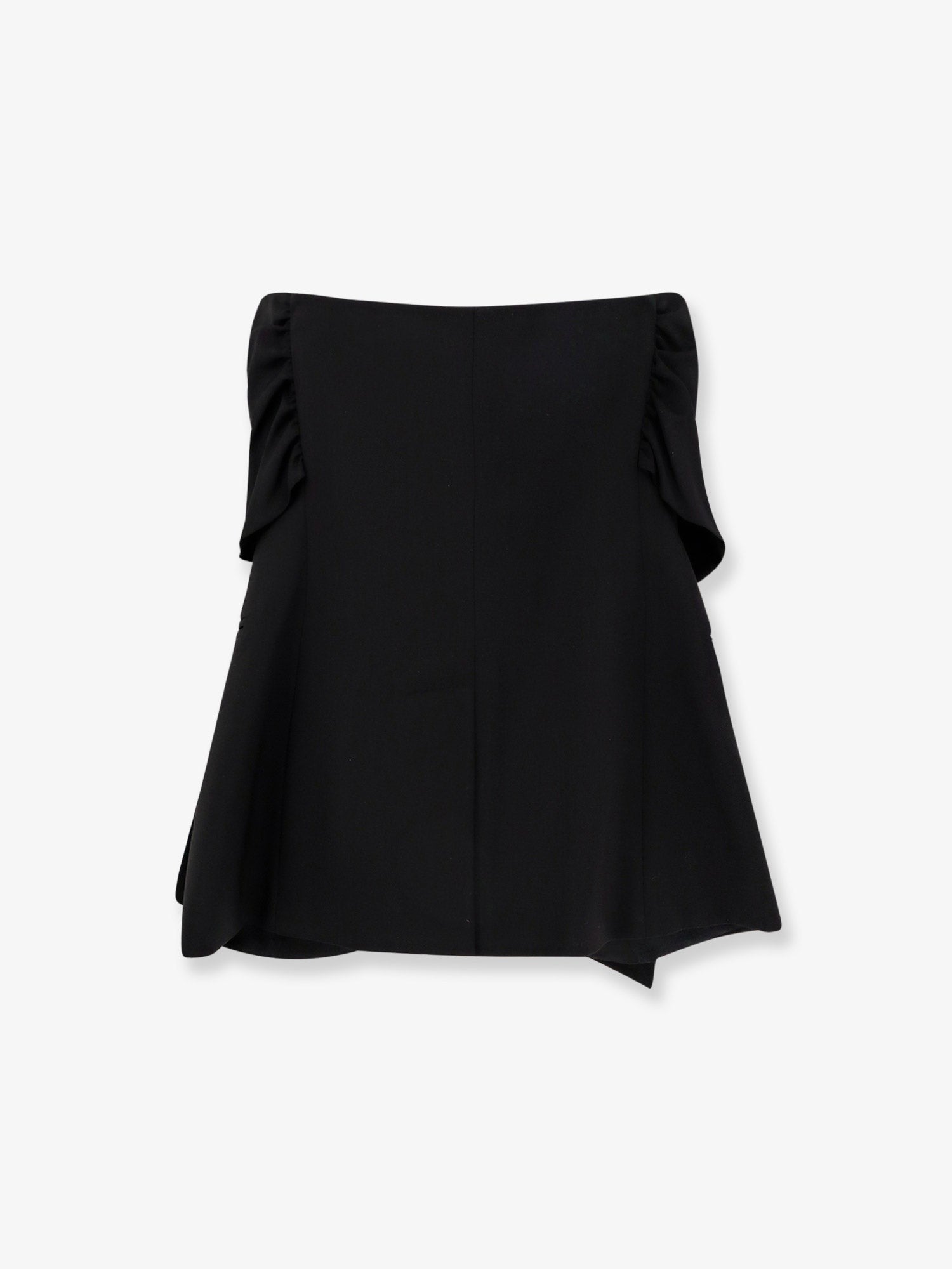 Max Mara Women's Veruska Virgin Wool Top Black