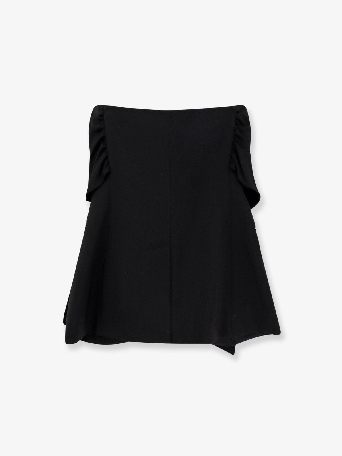 Max Mara Women's Veruska Virgin Wool Top Black, view 4