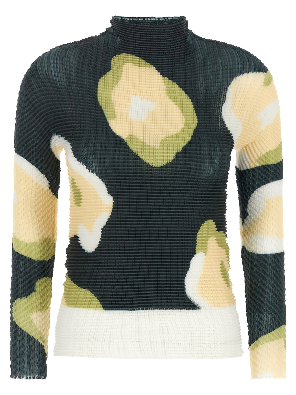 ISSEY MIYAKE Verve Pleats Top Gold