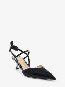 Fendi Women's Very Colibrì Patent Leather Décolleté Black