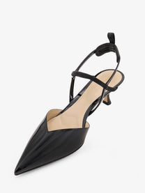Fendi Women's Very Colibrì Patent Leather Décolleté Black