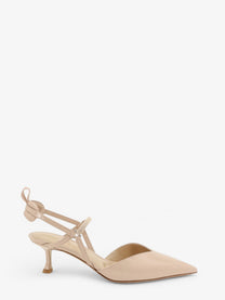 Fendi Women's Very Colibrì Patent Leather Pumps Beige