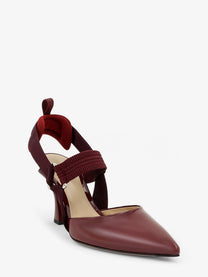 Fendi Women's Very Colibrì Patent Leather Pumps Red