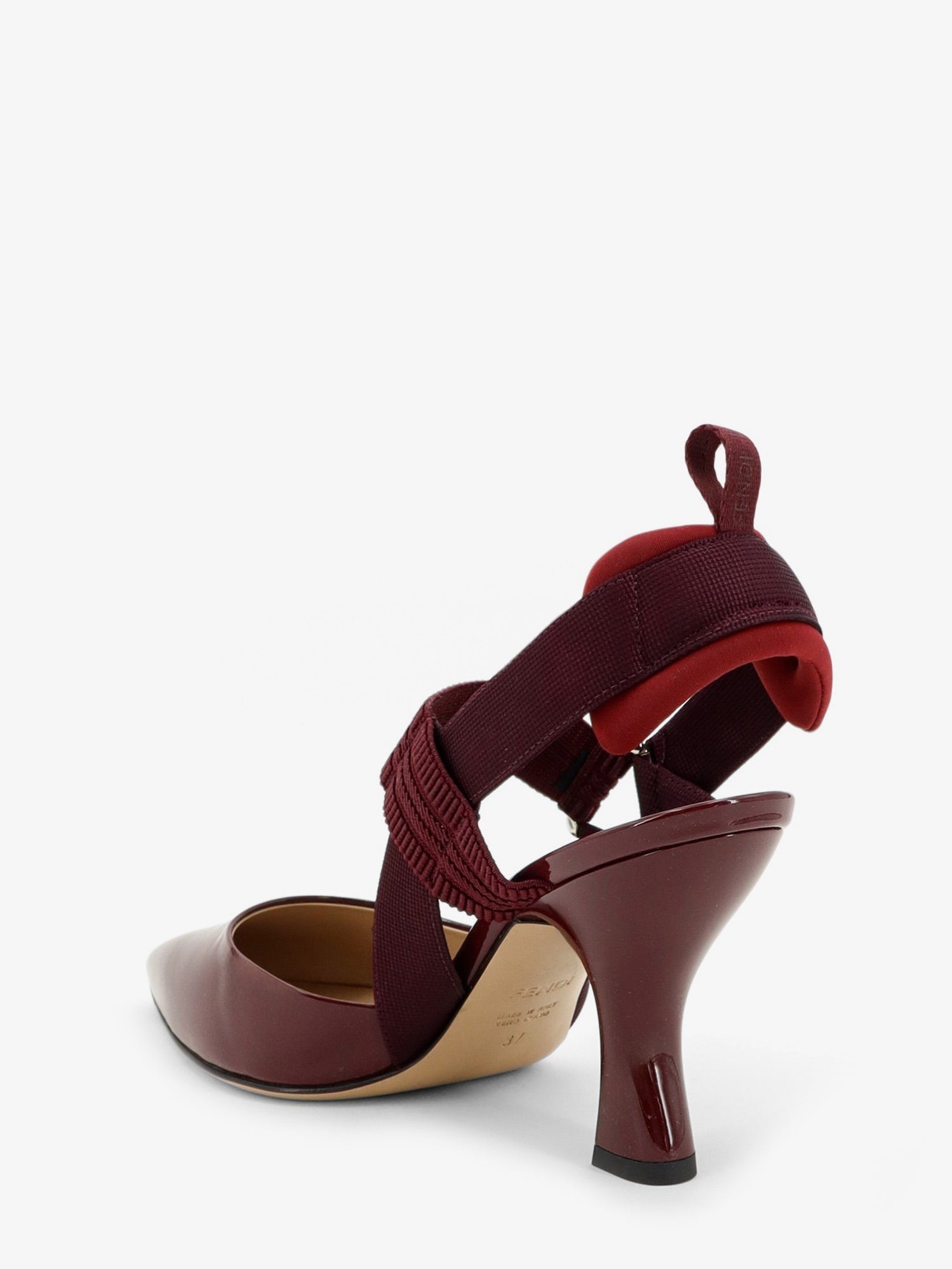 Fendi Women's Very Colibrì Patent Leather Pumps Red