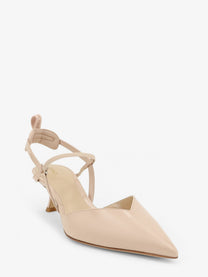 Fendi Women's Very Colibrì Patent Leather Pumps Beige
