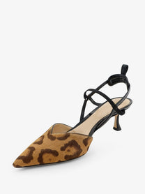 Fendi Women's Very Colibrì Pony Skin Pumps Black