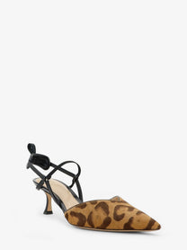 Fendi Women's Very Colibrì Pony Skin Pumps Black
