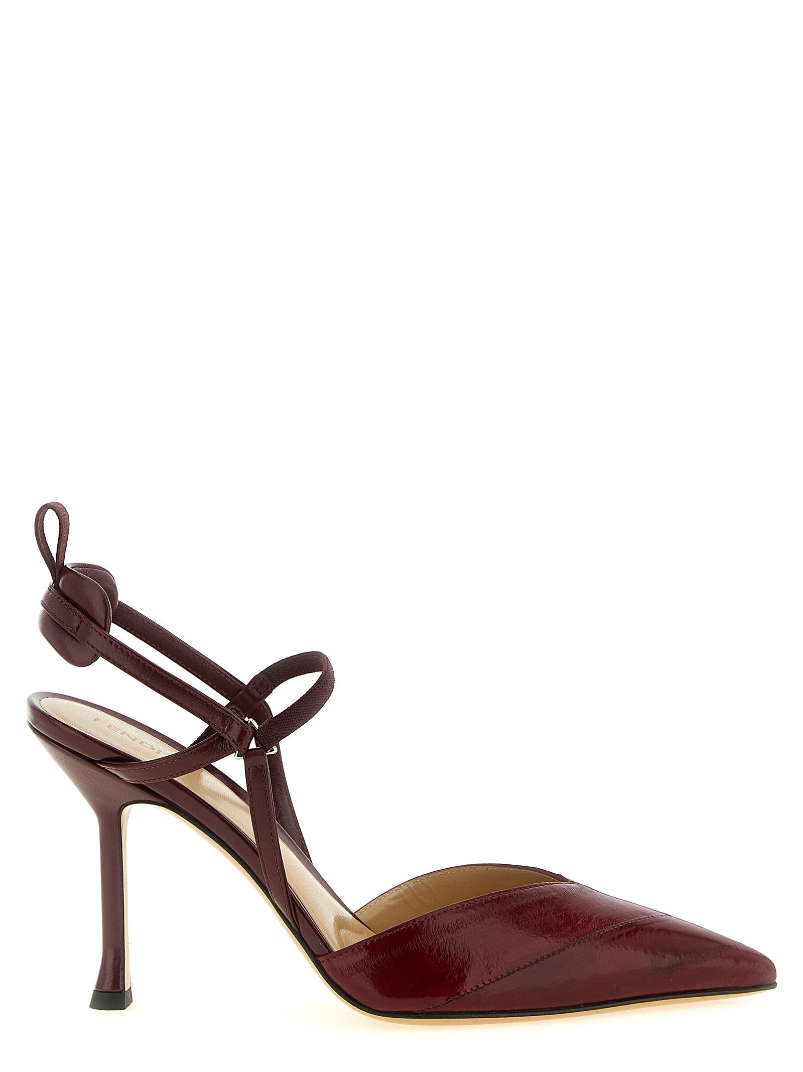 Fendi Very Colibrì Slingback Red