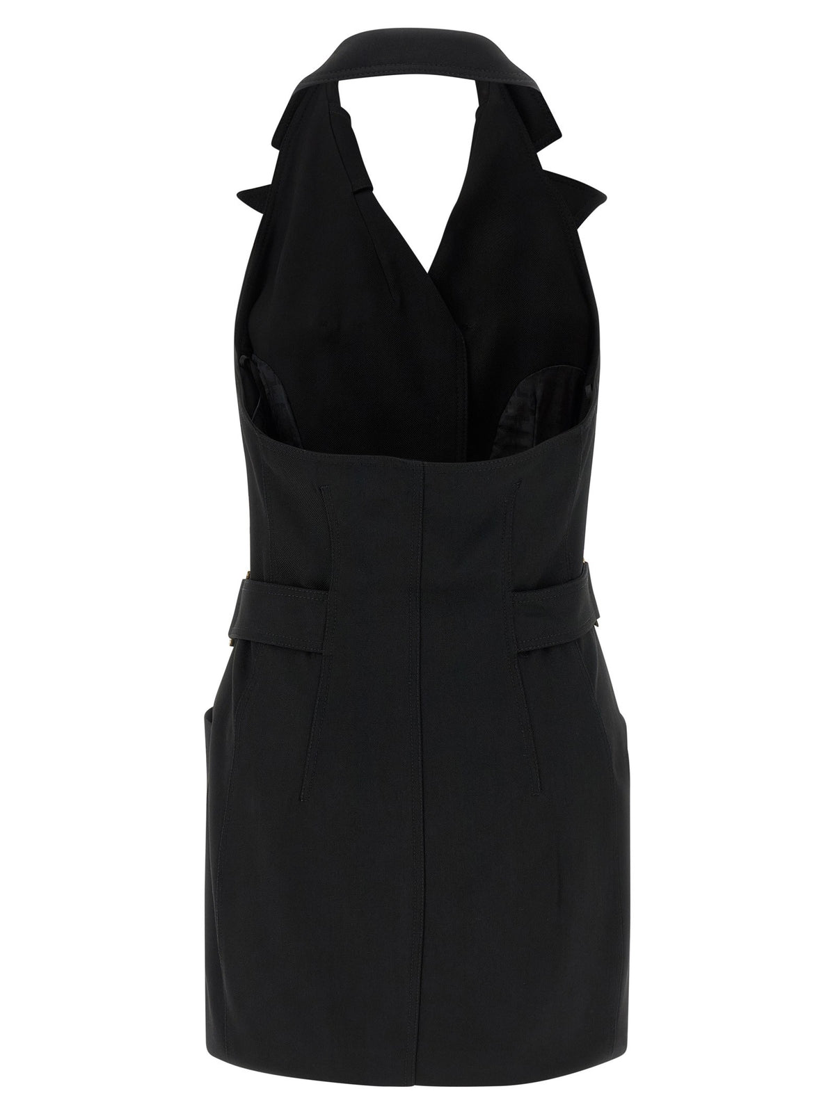 Elisabetta Franchi Vest Dress Black