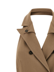 Elisabetta Franchi Vest Dress Beige