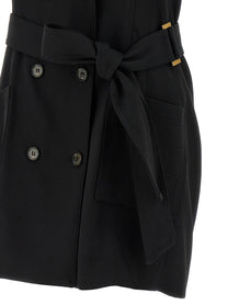 Elisabetta Franchi Vest Dress Black