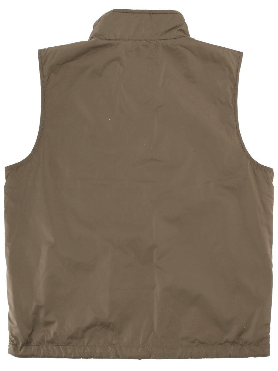 Aspesi Men's Vest Vernes Green Aspesi