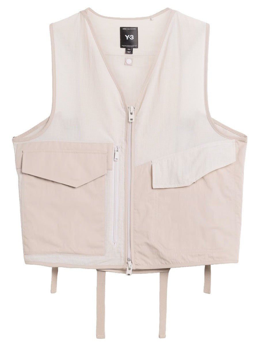 Y-3 Men's Vest Beige