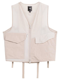 Y-3 Men's Vest Beige
