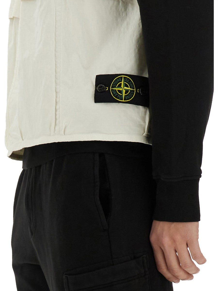 Stone Island Men's Vests White