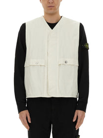 Stone Island Men's Vests White Stone Island