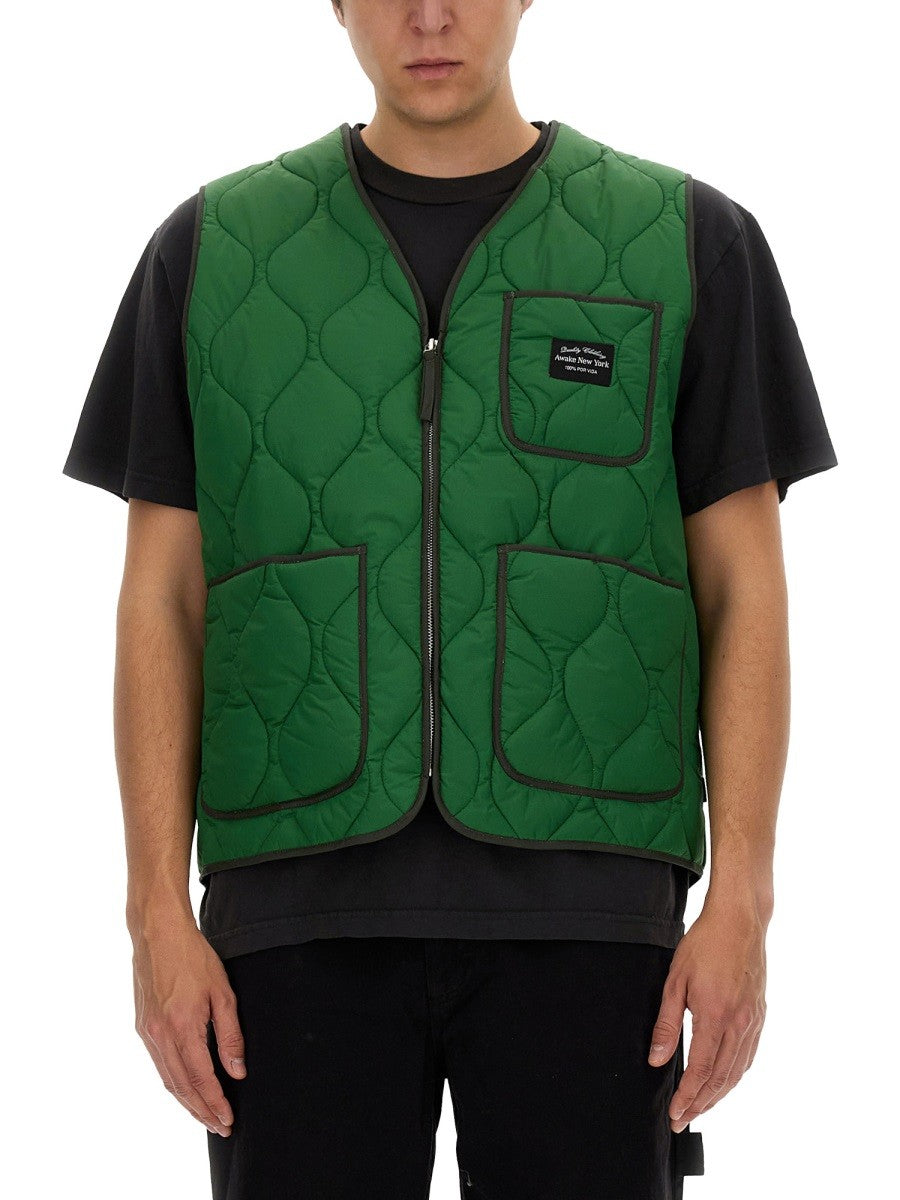 Awake Ny Men's Vests Green Awake Ny