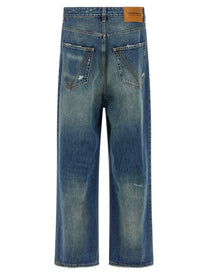 VETEMENTS - VETEMENTS - ’Blue Distressed Baggy’ jeans - Men’s Clothing