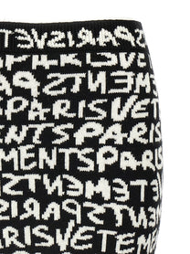 VETEMENTS - VETEMENTS - ’Vetements Paris Monogram Mini’ skirt - Women’s Bottoms