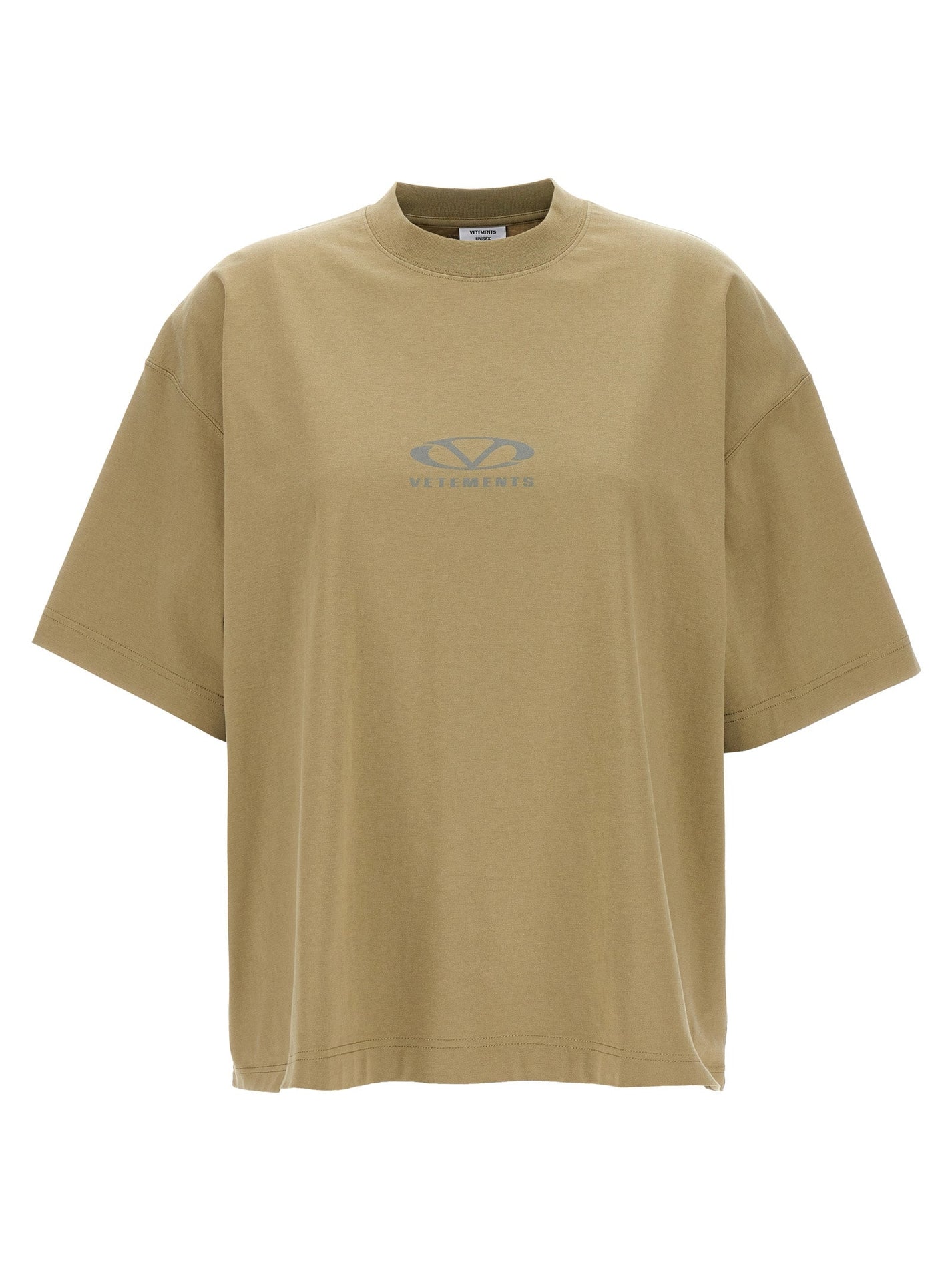 VETEMENTS - VETEMENTS - ’Oval Logo’ T-shirt - Women’s Top