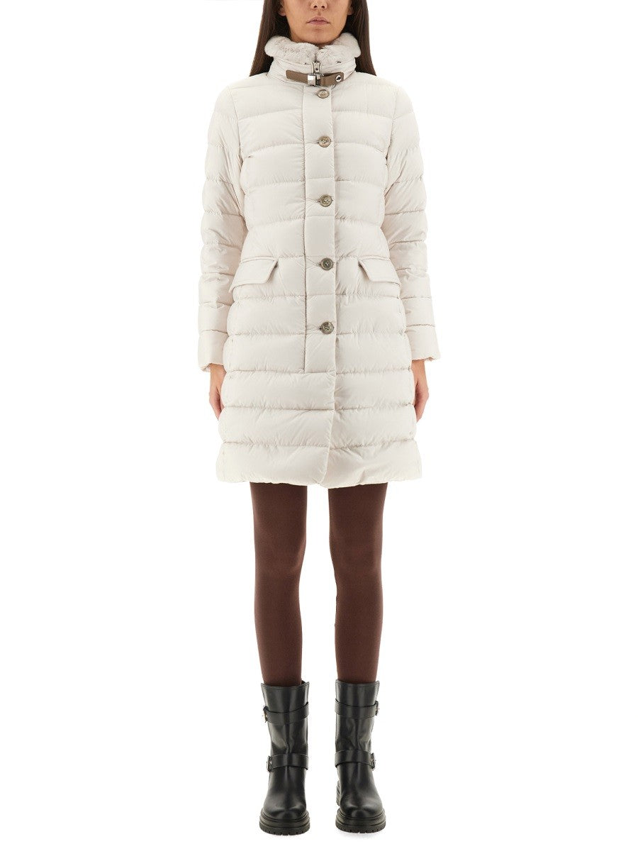 Moorer Women's Padded Jacket White Moorer