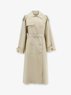The Frankie Shop Women's Veyron Double Breasted Trench Beige
