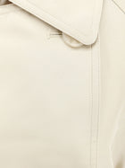 The Frankie Shop Women's Veyron Double Breasted Trench Beige, view 3