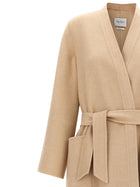 Max Mara Vezzoso Coat Beige, view 3