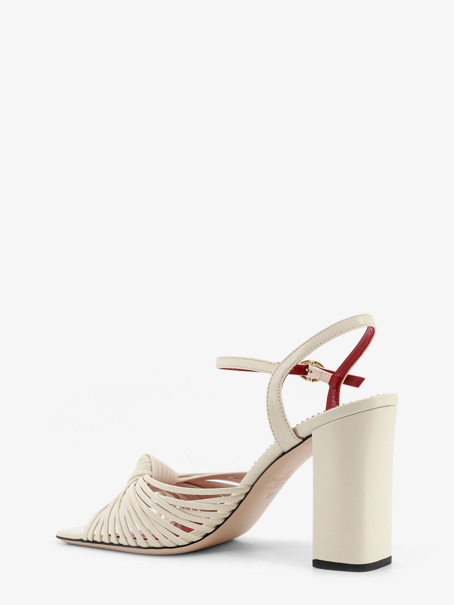 Valentino Women's VG Annet Leather Sandals White