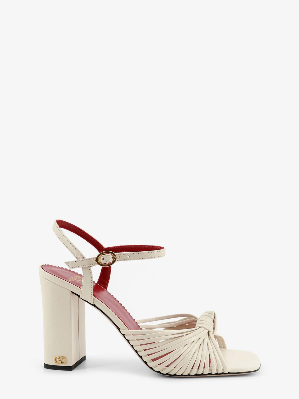 Valentino Women's VG Annet Leather Sandals White