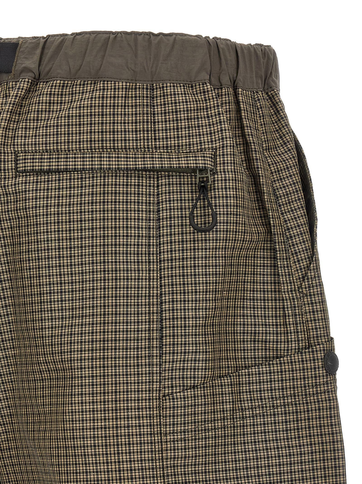 Comme Des Garҫons Homme Vichy Bermuda Shorts Green