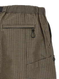 Comme Des Garҫons Homme Vichy Bermuda Shorts Green