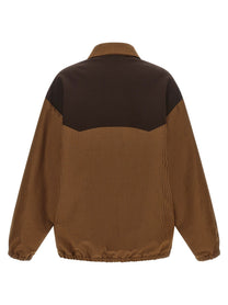 Miu Miu Vichy Blouson Brown