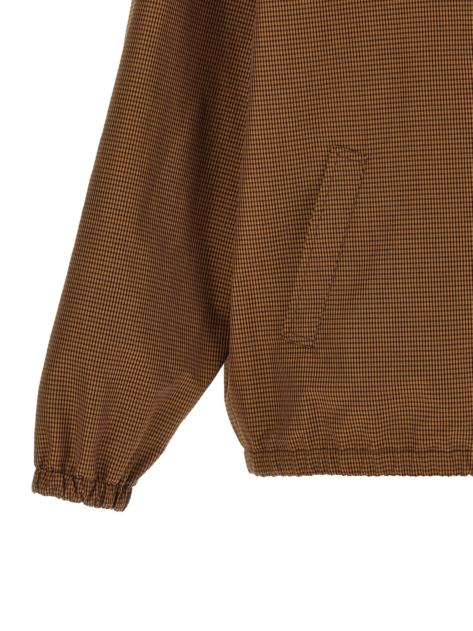 Miu Miu Vichy Blouson Brown