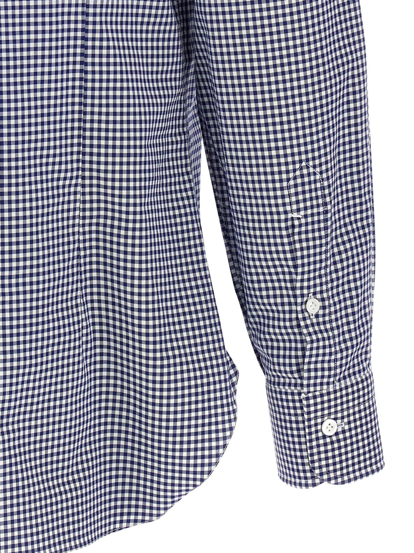 Barba Vichy Shirt Blue