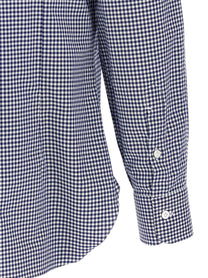 Barba Vichy Shirt Blue
