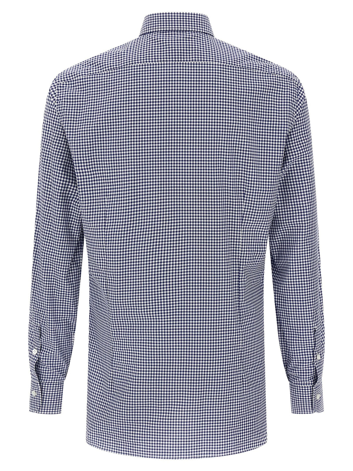 Barba Vichy Shirt Blue, view 2