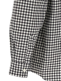 Comme Des Garcons Shirt Vichy Shirt Black