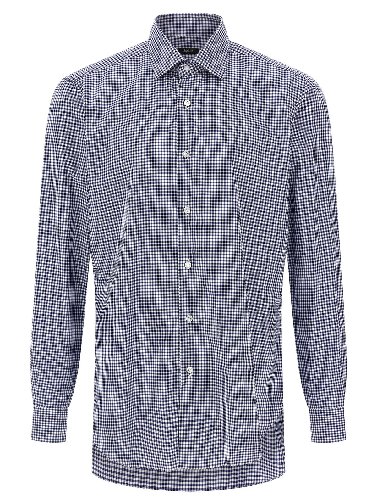 Barba Vichy Shirt Blue
