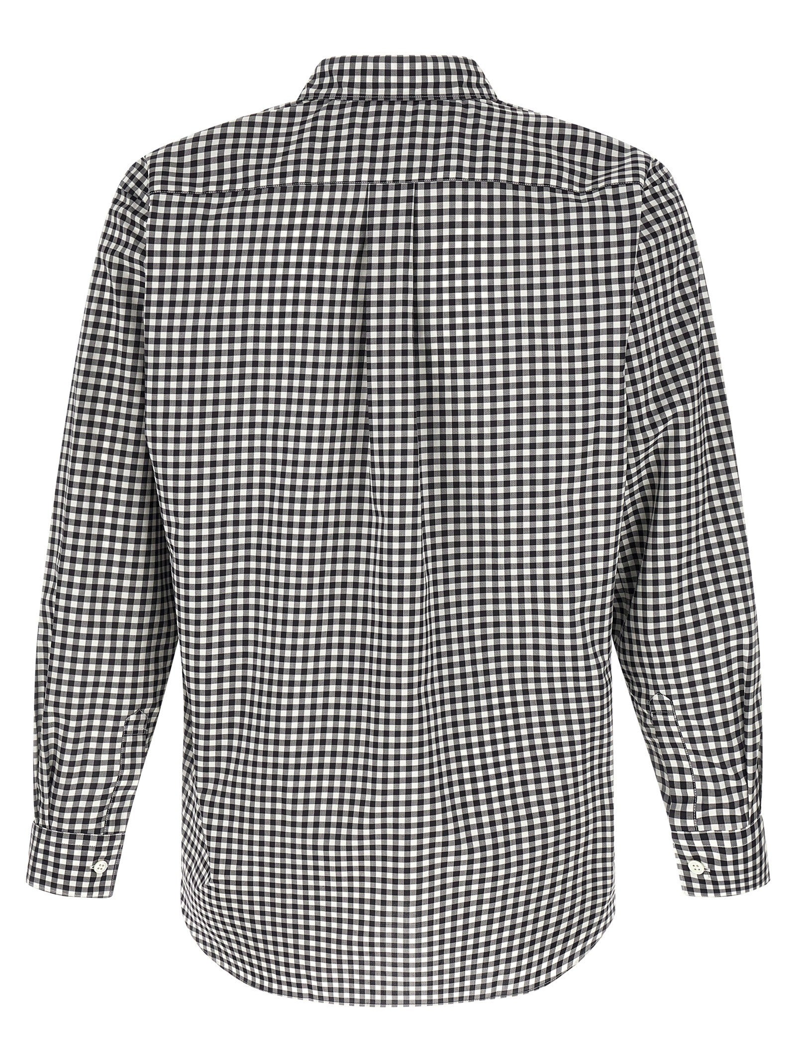 Comme Des Garcons Shirt Vichy Shirt Black