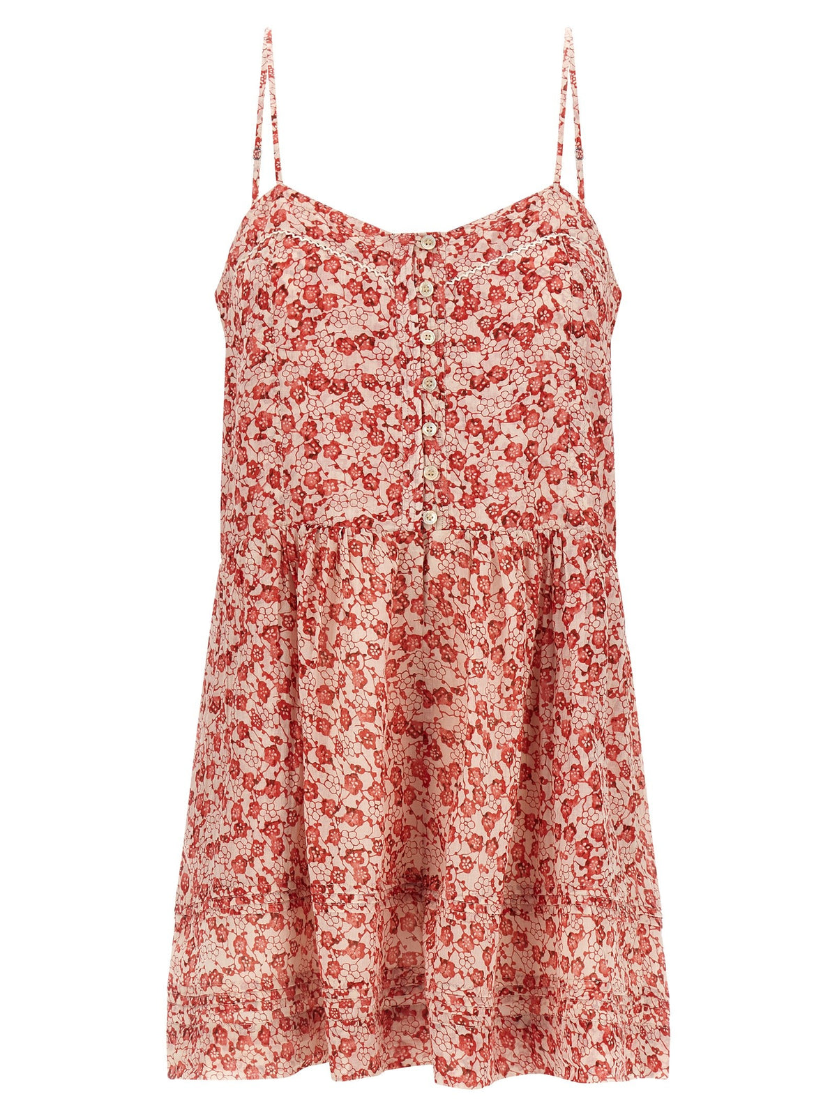 Isabel Marant Étoile Vickia Jumpsuit Red