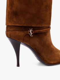 Saint Laurent Women's Vicky Suede Boots LAND