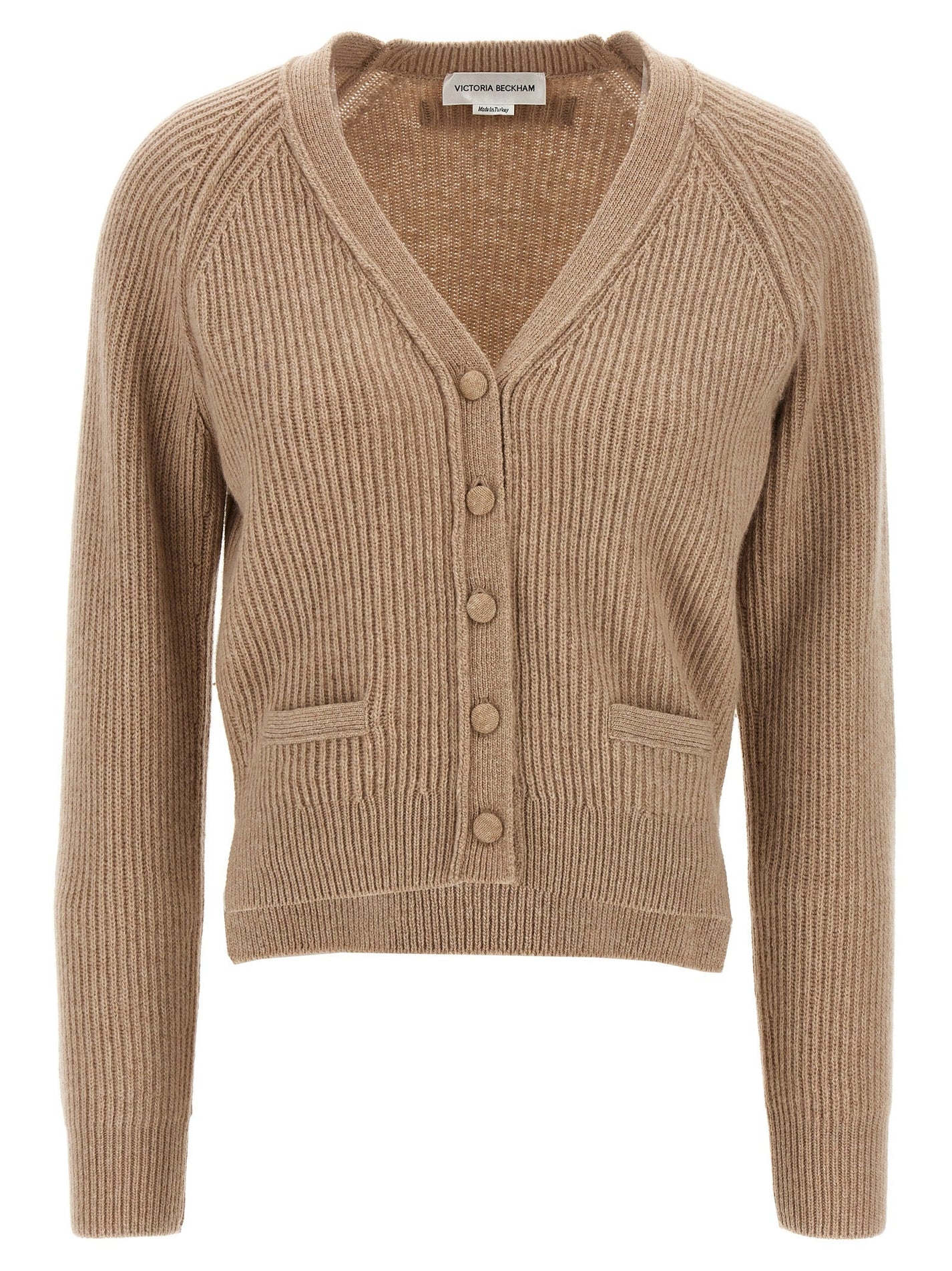 VICTORIA BECKHAM - VICTORIA BECKHAM - ’Stepped Hem’ cardigan - Women’s Knitwear