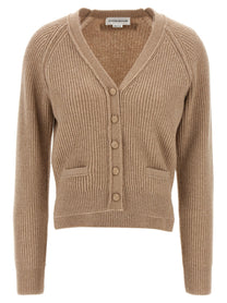 VICTORIA BECKHAM - VICTORIA BECKHAM - ’Stepped Hem’ cardigan - Women’s Knitwear